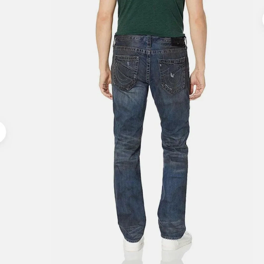 True Religion Rocco No Flap SE Midnight Storm Denim Jeans